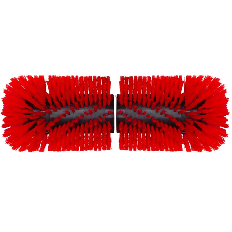 Red 11.5 in. Brush, Right