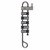 Rappel Rack - SS Tie Off Bar, 2 SS bar with Groove and 3 SS No Groove Bars
