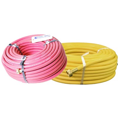 Hose 3/8in Rubber In Red or Yellow