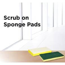 Scrub on Sponge Pads