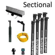 Sectional Water Fed Poles 