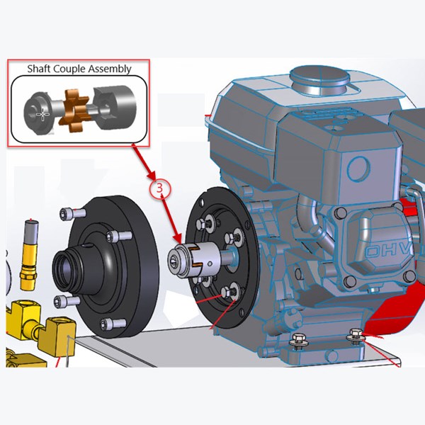 HydroCart Gas Pump Module - Parts List Image 3