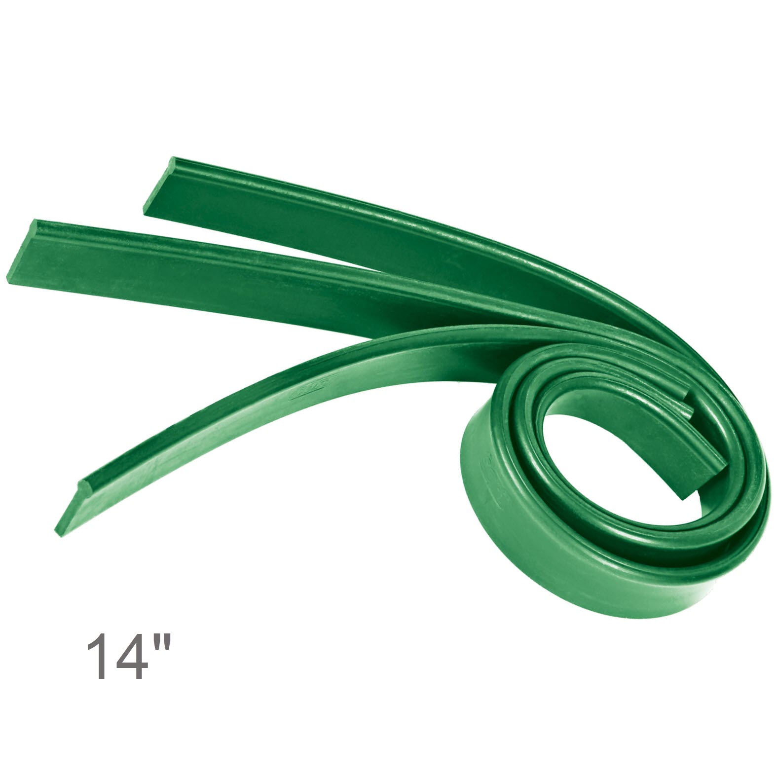 Unger ErgoTec squeegee with green rubber 14 / 35cm - PWSE24