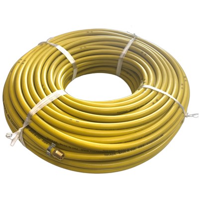 Operator Hose 1/4in Water Fed Delivery 250ft Yellow Rubber 
