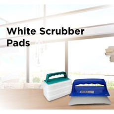 White Scrubber Pads