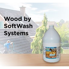 Wood by SoftWash Systems