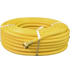 Hose 3/8in 50ft Yellow Rubber 